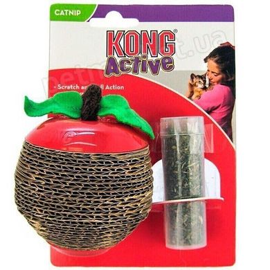 Kong SCRATCH APPLE - игрушка для кошек % Petmarket