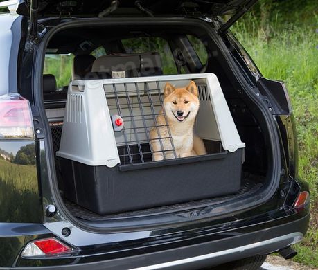Ferplast ATLAS CAR Mini - бокс для перевозки собак в автомобиле, 72х41х51 см % Petmarket