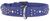 Collar GLAMOUR Стразы - кожаный ошейник для собак - 38-49 см, Голубой % РАСПРОДАЖА Petmarket