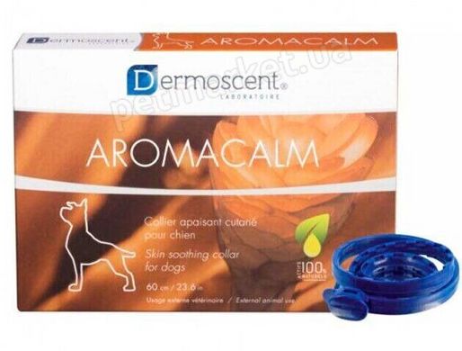 Dermoscent AROMACALM - заспокійливий нашийник для собак - 60 см % Petmarket