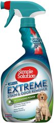Simple Solution Extreme Stain & Odor Remover - средство для удаления запахов и пятен животных ( аромат весенний бриз) - 945 мл Petmarket