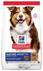 Hill's Science Plan MATURE ADULT 7 + Medium Lamb & Rice - корм для собак середніх порід від 7 років (ягня/рис) - 14 кг Petmarket