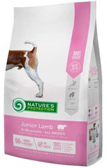 Nature's Protection Junior Lamb All Breeds корм для щенков всех пород (ягненок) - 7,5 кг Petmarket
