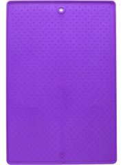 Dexas Pet Bowl Grippmat - килимок антиковзаючий під миски для собак і котів - 43х57 см, Фіолетовий Petmarket