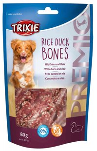 Trixie PREMIO Rice Duck Bones - ласощі для собак (качка/рис) - 80 г Petmarket