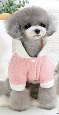 Dobaz Teddy флисовый свитер для собак - S, Розовый Petmarket