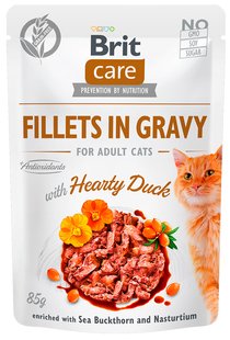 Brit Care Качка - вологий корм для котів, 85 г. Petmarket