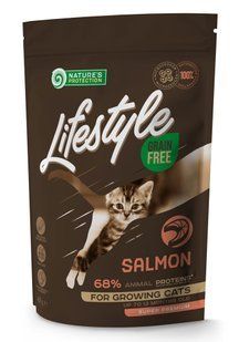 copy_Nature's Protection Lifestyle GF Salmon Kitten беззерновий корм для кошенят (лосось) - 7 кг Petmarket