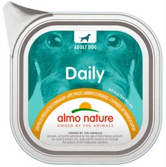 Almo Nature Daily Курка/шинка/сир вологий корм для собак - 100 г Petmarket