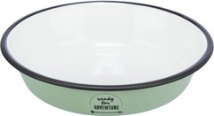Trixie Adventure металлическая миска для кошек - 300 мл, Зеленый Petmarket