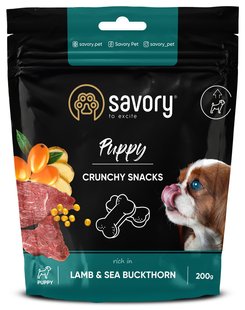 Savory Puppy - ласощі для здорового зростання цуценят - 200 г Petmarket