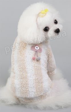 Dobaz Plush Owl теплий плюшевий светр для собак - XL, Коричневий Petmarket