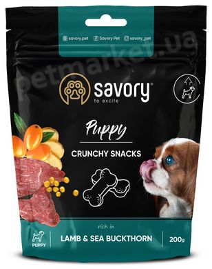 Savory Puppy - ласощі для здорового зростання цуценят - 200 г Petmarket