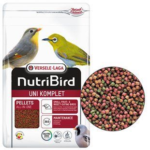 Versele-Laga NutriBird Uni Komplet - Верселе-Лага - полнорационный экструдированный корм для фрукто- и насекомоядных птиц малых видов - 1 кг Petmarket
