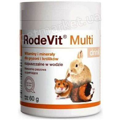Dolfos RODEVIT MULTI DRINK - РодеВіт Мульти Дринк - вітамінна добавка для кроликів і гризунів Petmarket