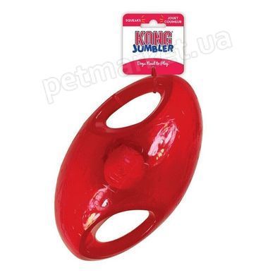 Kong JUMBLER FOOTBALL - М'яч Регбі - іграшка для собак - L-XL % Petmarket