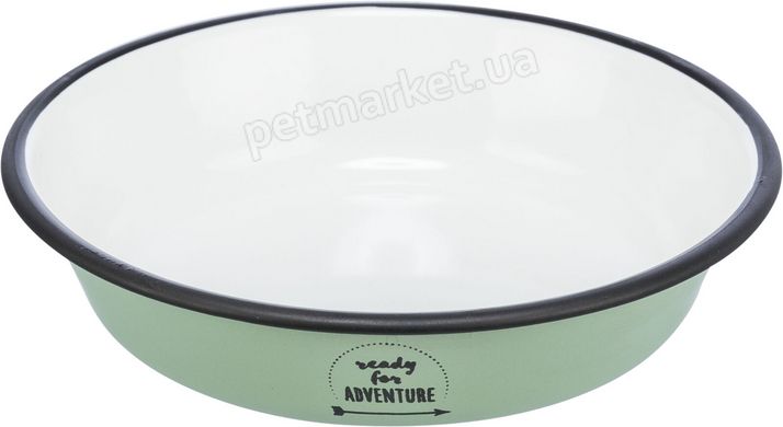 Trixie Adventure металева миска для котів - 300 мл, Зелений Petmarket