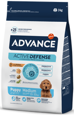 Advance PUPPY Medium - корм для цуценят середніх порід - 3 кг Petmarket