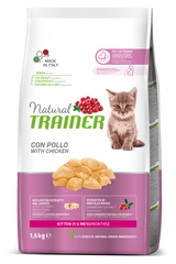 Trainer Natural KITTEN With Fresh Chicken - корм для кошенят (свіжа курка) - 1,5 кг Petmarket