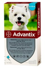 Bayer ADVANTIX - засіб від бліх і кліщів для собак 4-10 кг - 1 піпетка % Petmarket