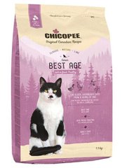 Chicopee Classic Nature SENIOR Best Age - корм для пожилых кошек (птица) - 1,5 кг Petmarket
