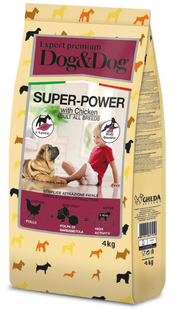 Gheda Dog & Dog Expert High Premium - Superpower - корм для активных собак с повышенными физическими нагрузками (курица) Petmarket