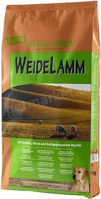 Markus-Muhle WEIDELAMM - корм для собак (ягненок) - 15 кг % Petmarket