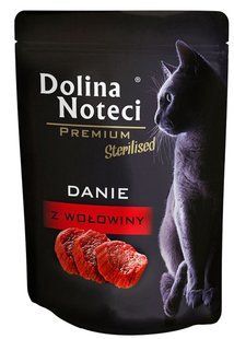 Dolina Noteci Premium Danie - вологий корм для стерилізованих котів (яловичина) - 85 г Petmarket