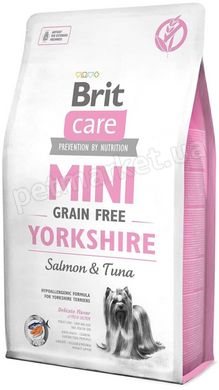 Brit Care Grain Free MINI Yorkshire - беззерновий корм для йоркширських тер'єрів (лосось/тунець) - 2 кг Petmarket