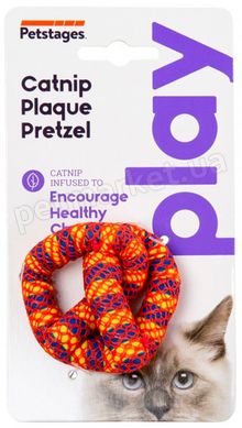 Petstages PRETZEL - Крендель с кошачьей мятой - игрушка для кошек Petmarket