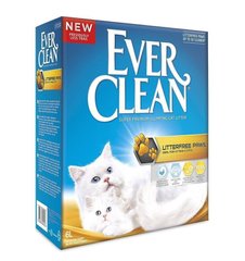 Ever Clean LITTERFREE PAWS - Чистые лапки - комкующийся наполнитель для кошачьего туалета - 10 л Petmarket