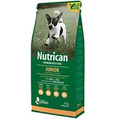 Nutrican JUNIOR - корм для цуценят всіх порід - 15 кг + 2 кг у ПОДАРУНОК Petmarket