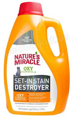 Nature's Miracle Set-In Stain Destroyer - засіб для знищення плям і запаху міток котів - 3,8 л Petmarket