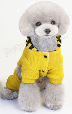 Dobaz Gentle теплий костюмчик для собак - XXL, Жовтий Petmarket