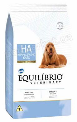 Equilibrio Veterinary HYPOALLERGENIC - корм для собак с аллергией, 7,5 кг Petmarket