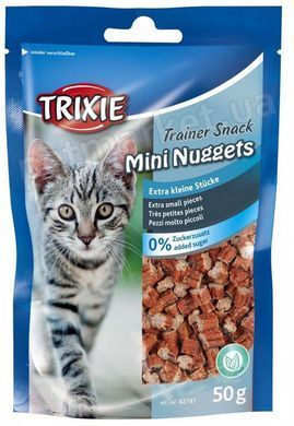 Trixie Trainer Snack Mini Nuggets - ласощі для котів (курка/тунець) - 50 г Petmarket