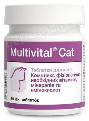 Dolfos MultiVital Cat витаминно-минеральная добавка для кошек - 500 табл. % Petmarket