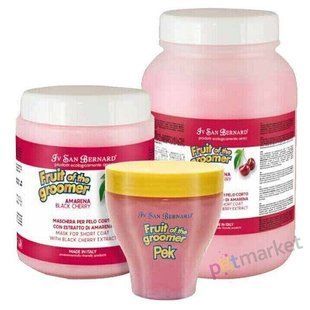 Iv San Bernard BLACK CHERRY - Чорна Вишня - маска для короткої шерсті собак і кішок - 1 л % Petmarket
