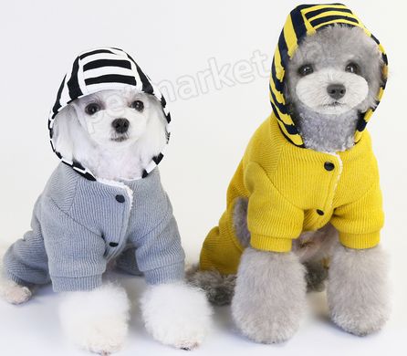 Dobaz Gentle теплый костюмчик для собак - XXL, Желтый Petmarket
