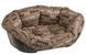 Ferplast SOFA 12 - пластикова лежанка з подушкою для собак та котів - Коричневий % Petmarket
