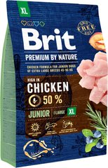 Brit Premium JUNIOR XL - корм для щенков и молодых собак гигантских пород - 3 кг Petmarket