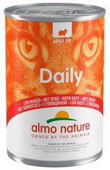 Almo Nature Daily Говядина - влажный корм для кошек, 400 г Petmarket