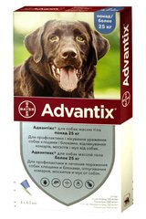 Bayer ADVANTIX - засіб від бліх і кліщів для собак понад 25 кг - 1 піпетка % Petmarket
