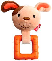 GiGwi Suppa Puppa Собачка - игрушка-грызунок для щенков, 15 см Petmarket