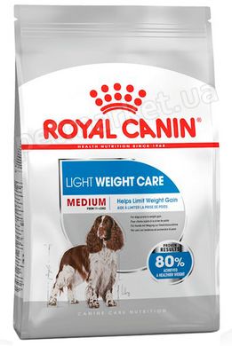 Royal Canin Medium LIGHT WEIGHT CARE - корм для собак середніх порід з надмірною вагою - 3 кг Petmarket