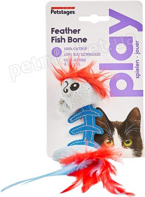 Petstages FEATHER FISH - Рыбка с перьями - игрушка для кошек Petmarket