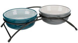 Trixie Bowl Set керамічні миски на підставці для собак та котів - 250 мл х 2 шт. Petmarket