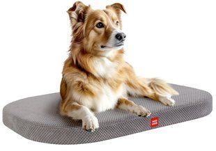 WAUDOG Relax - Ваудог Релакс Доріс велюр, бежевий- лежанка для собак зі знімним чохлом Petmarket