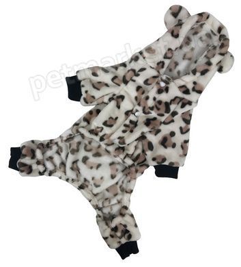 Dogs Bomba ЛЕОПАРД махровый костюмчик для собак Petmarket