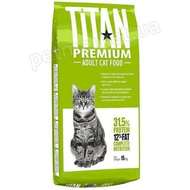 Chicopee TITAN PREMIUM Adult Cat Food - корм для кішок (птиця) % Petmarket